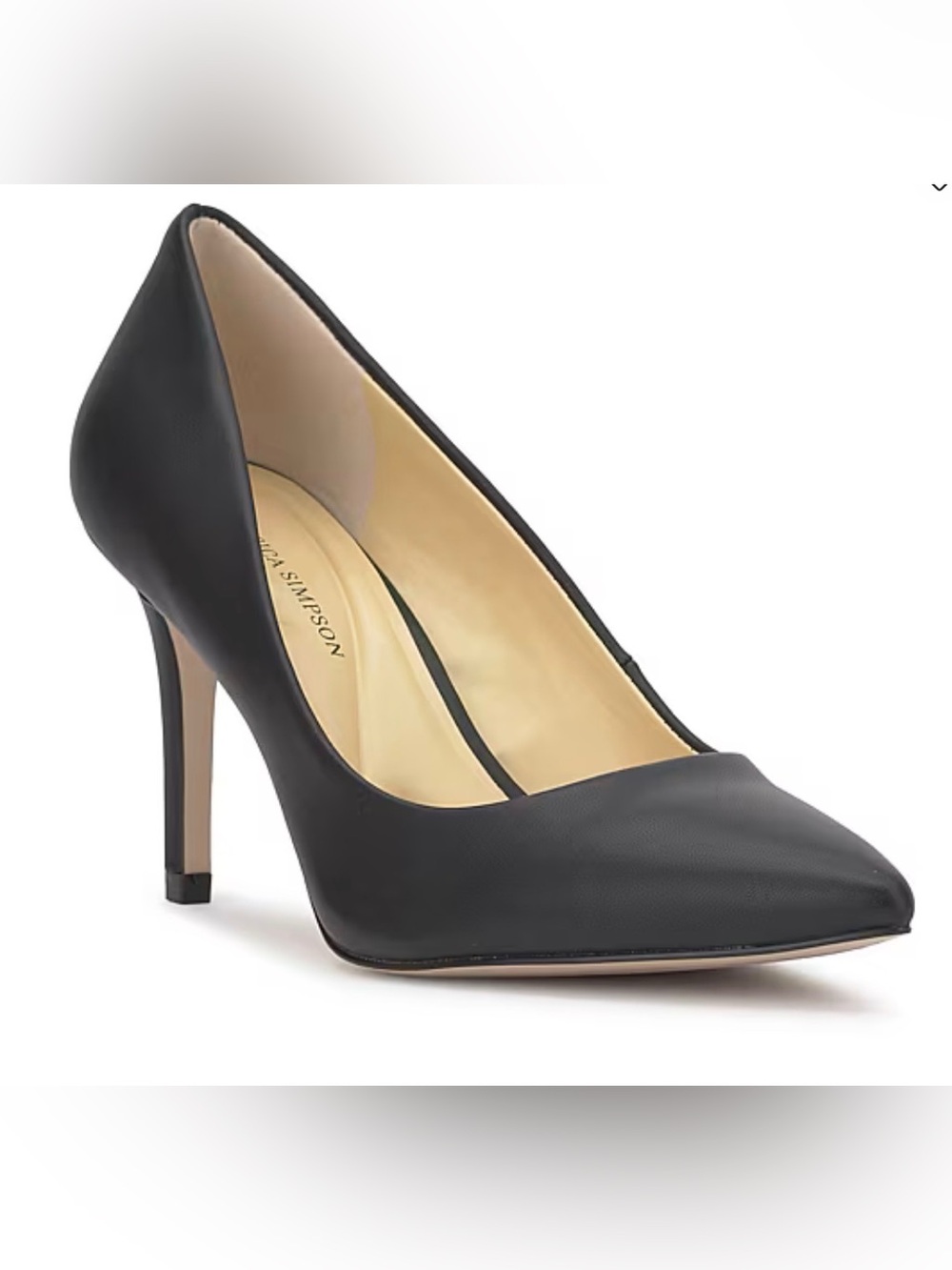 Jessica Simpson Black Pointed Heels Size 7.5